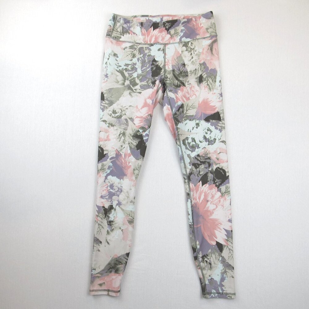 Guru Active Yoga Floral Athletic Leggings Women's Size S - Picture 2 of 10